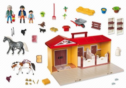  Foto zu Playmobil 5348 Mein Pferdestall zum Mitnehmen - Timmi Spielwaren Onlineshop 