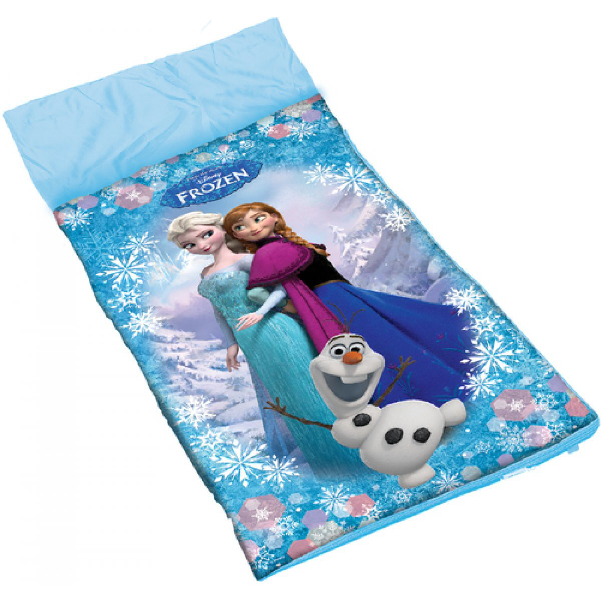 Kinder Schlafsack Disney Eiskönigin Frozen John 140 x 60 cm Outdoor Zelten 