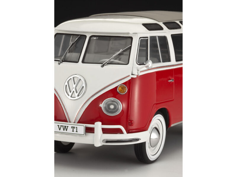Volkswagen T1 Samba Bus Modellbausatz 1:24 - Revell 07399 – Bild 9