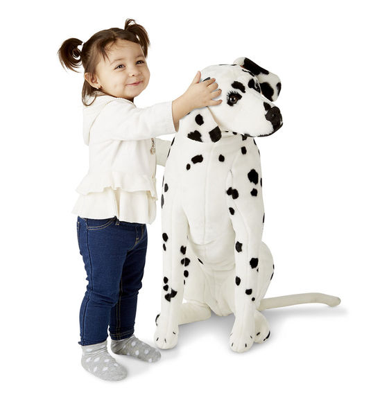 Dalmatiner sitzend XXL Hund 80cm Plüsch King-Size riesig Stofftier Groß NEU/OVP 