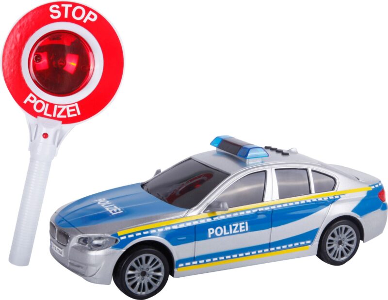 Speed Zone Polizeiauto mit Funktion + gratis Polizeikelle – Bild 4