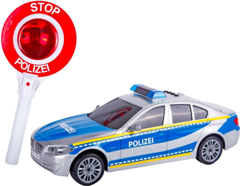 Speed Zone Polizeiauto mit Funktion + gratis Polizeikelle – Bild 5