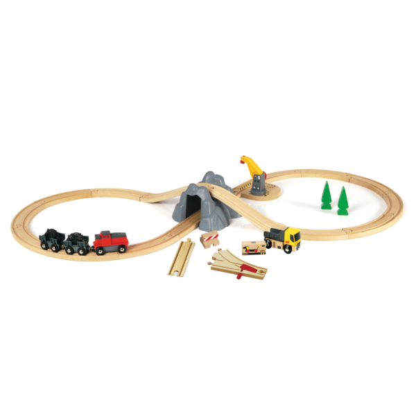 BRIO 33167 Minen Set mit Batterielok Timmi Spielwaren