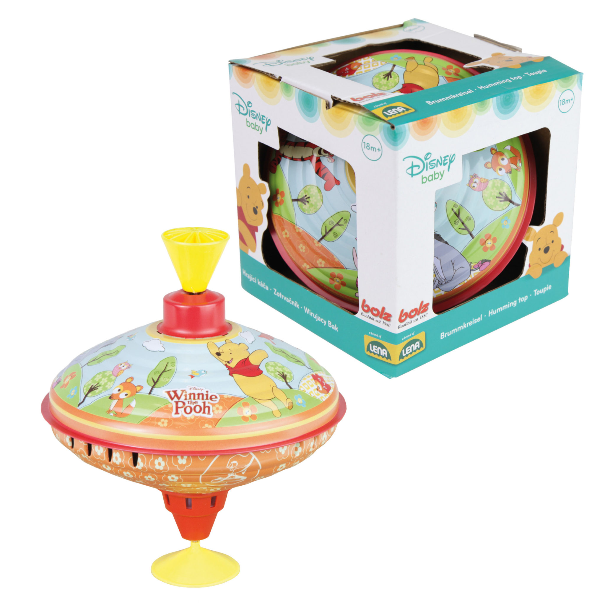 winnie pooh baby spielzeug Bolz® Brummkreisel Disney baby Winnie the Pooh Party 16 cm - Timmi