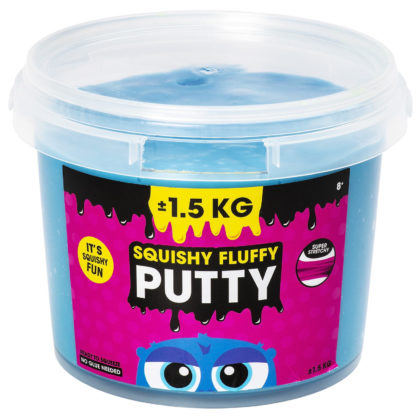 Squishy Fluffy Putty Schleim- blau 1,5 kg