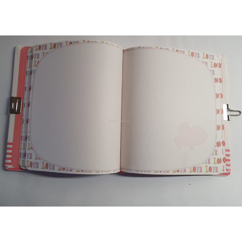 NICI 37595 Tagebuch Love Nilpferd Diary Hippo Din A5 16 x 18 cm Neu Geschenk 