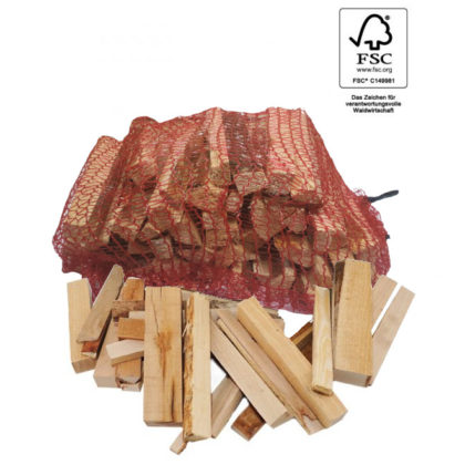Bevermann Qualitäts-Anzündholz 5 dm³ im Sack