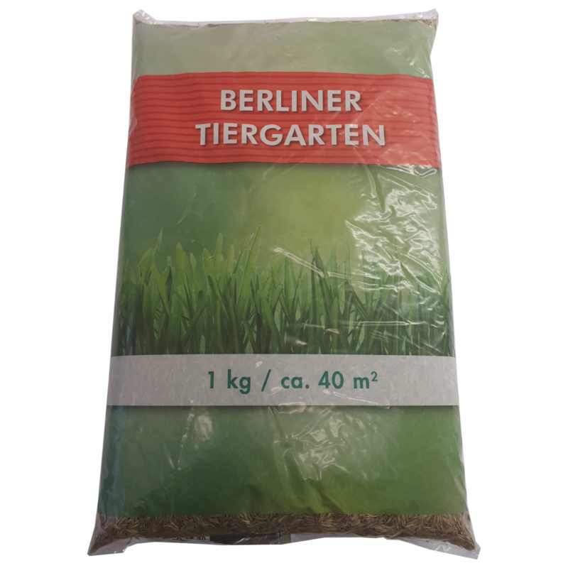 Greenline Rasensamen Berliner Tiergarten - 1 Kg, Für Dichten, Grünen Rasen