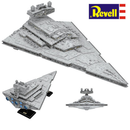 Star Wars Imperial Star Destroyer 4D Puzzle 76cm 3D Bausatz - Revell 00326