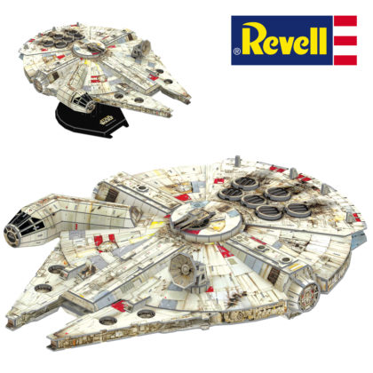 Star Wars Millennium Falcon 4D Puzzle 3D Bausatz ca. 48cm - Revell 00323