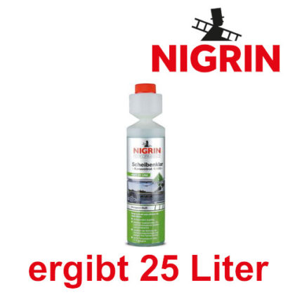 NIGRIN Performance Scheibenklar "Designerduft" ergibt 25 Liter Konzentrat 1:100 (250ml)