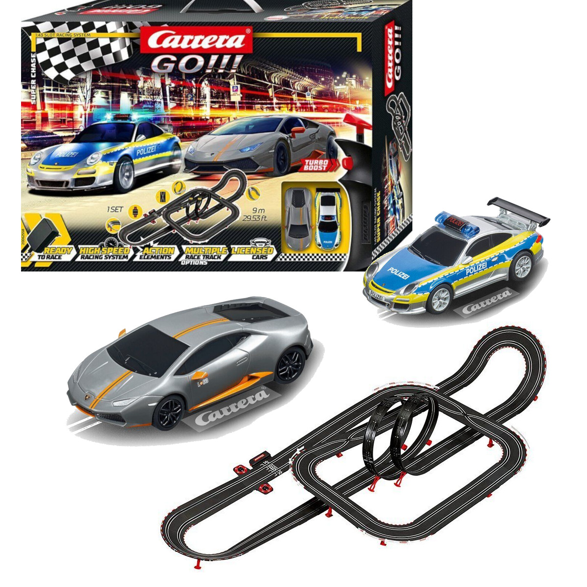 Speed Grip 5,3m Looping Formel 1 - Carrera Go!!! 20062482 - Timmi  Spielwaren Onlineshop