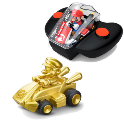 Mini RC Mario Kart™ Gold Mario 2,4Ghz - Carrera 370430001