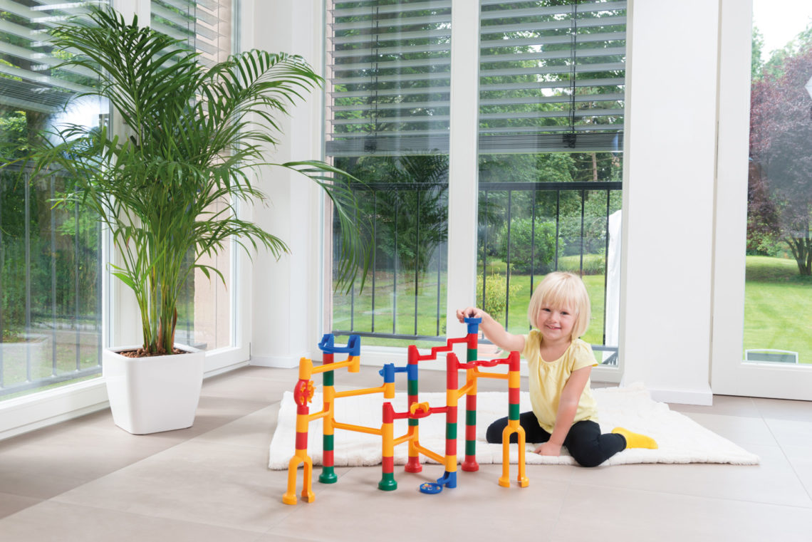  Murmelbahn Cascade Kugelbahn Speed Bausatz 68 tlg. ab 3 Jahre - Lena 