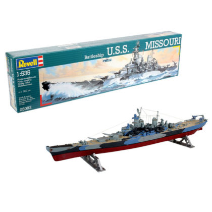 U.S.S. Missouri Mighty Mo Bausatz Schlachtschiff 50cm - Revell 05092