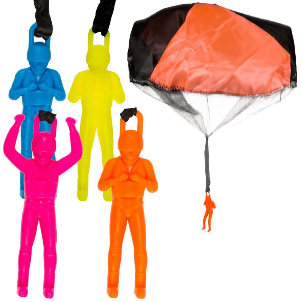 VOMline Spiel-Fallschirm 6m - 24 Griffe Mit 235 Spielideen Für Kinderpartys