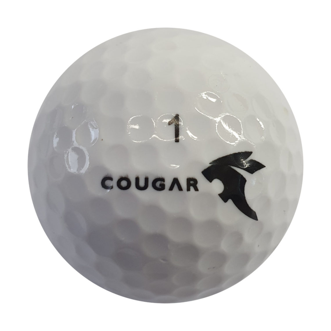 Cougar 1 Golfbälle mit lustigen Sprüchen und Bildern 5er Set Timmi