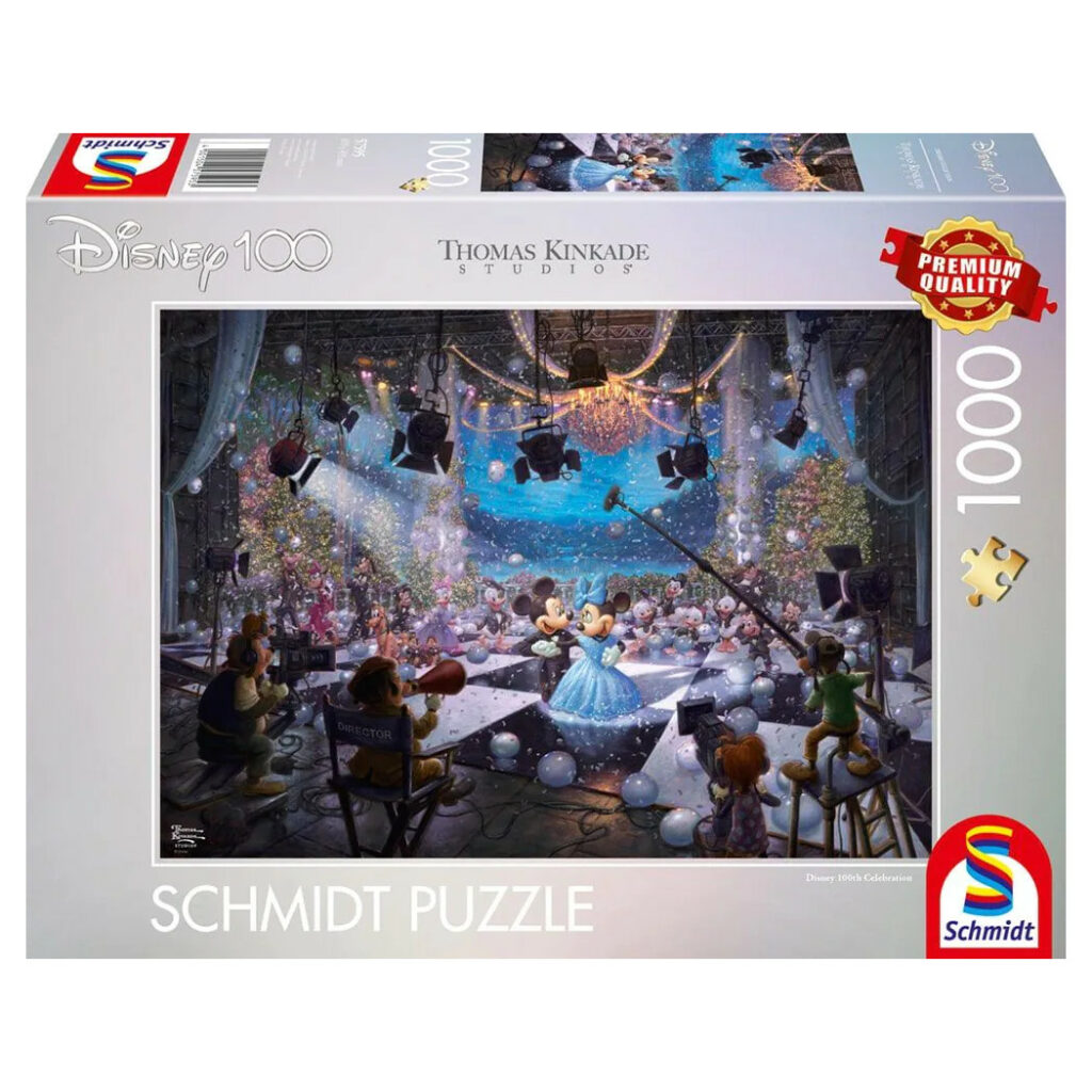 Puzzle Disney 100th Celebration Mickey & Minnie Tanzen 1000 Teile ...