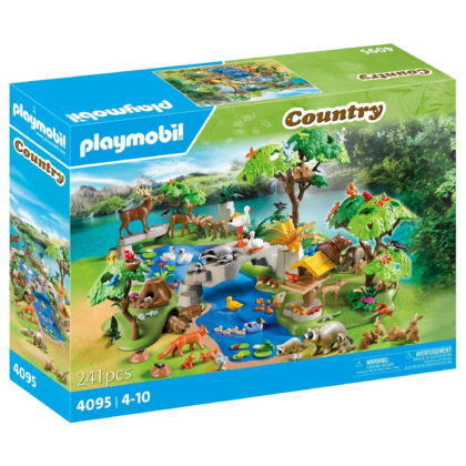 80 Tiere am Seeufer Waldtiere Wildtiere Set - Playmobil Country 4095