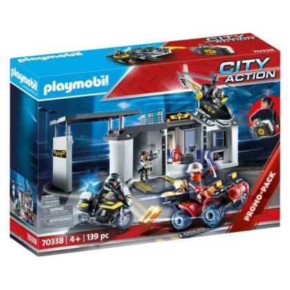 Große Mitnehm-SEK-Zentrale Polizeistation - PLAYMOBIL 70338