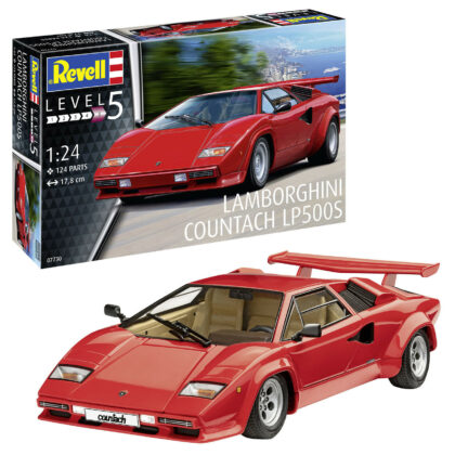 Lamborghini Countach LP500S Bausatz 1:24 - Revell 07730