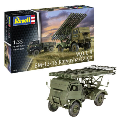 W.O.T. 8 BM-13-16 Katyusha-Cargo Bausatz 1:35 - Revell 03338