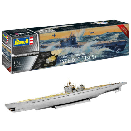 U-Boot German Submarine Type IX C(U505) "Platinum Edition" 1:72 - Revell 05180