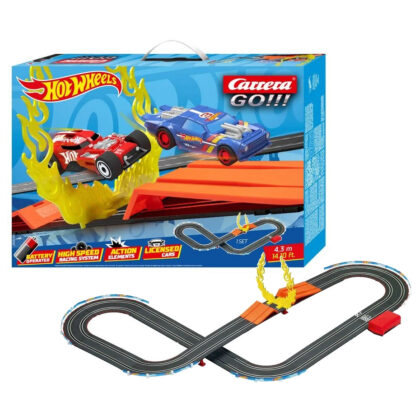 Carrera Go / First  Starter Set Hot Wheels™ 4,3 Meter batteriebetrieben - 20063517