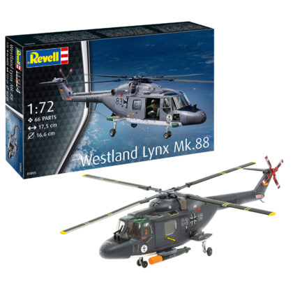 Westland Lynx Mk. 88 1:72 Helikopter Bausatz Marine - Revell 03805