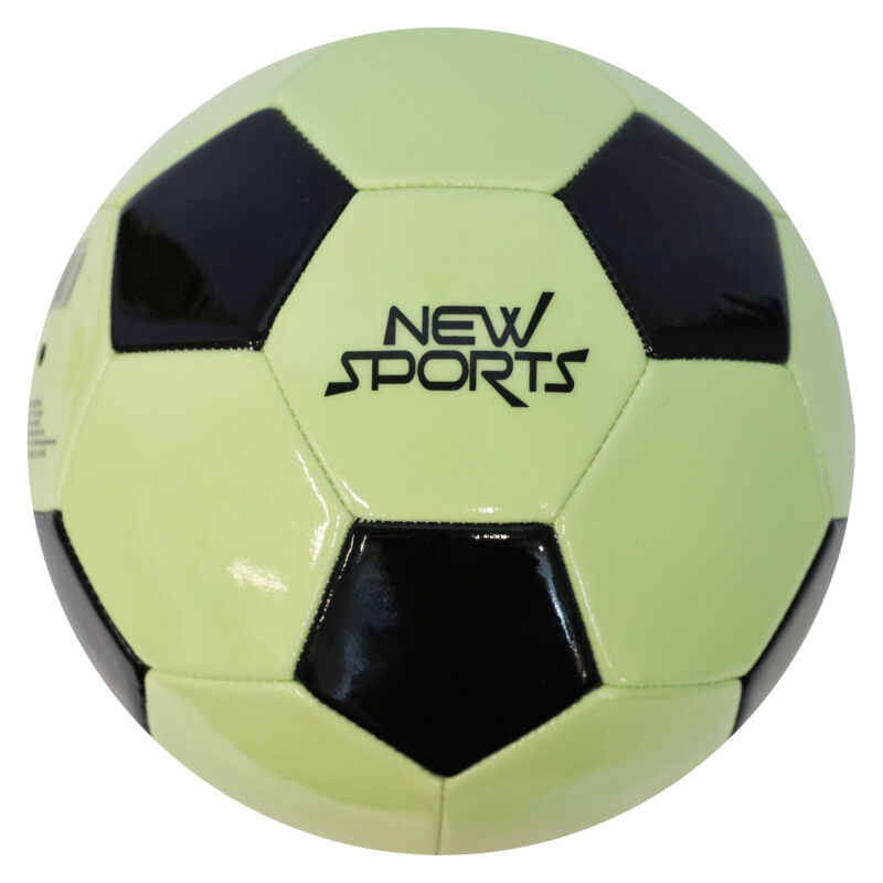 Fußball Glow in the Dark Classic aus Lederimitat Größe 5 leuchtet im Dunkeln - New Sports – Bild 2