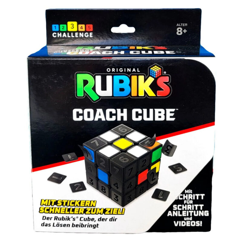 Rubik's 3x3 Coach Cube Schritt für Schritt Anleitung Zauberwürfel mit Lösungsweg - Spin Master – Bild 6