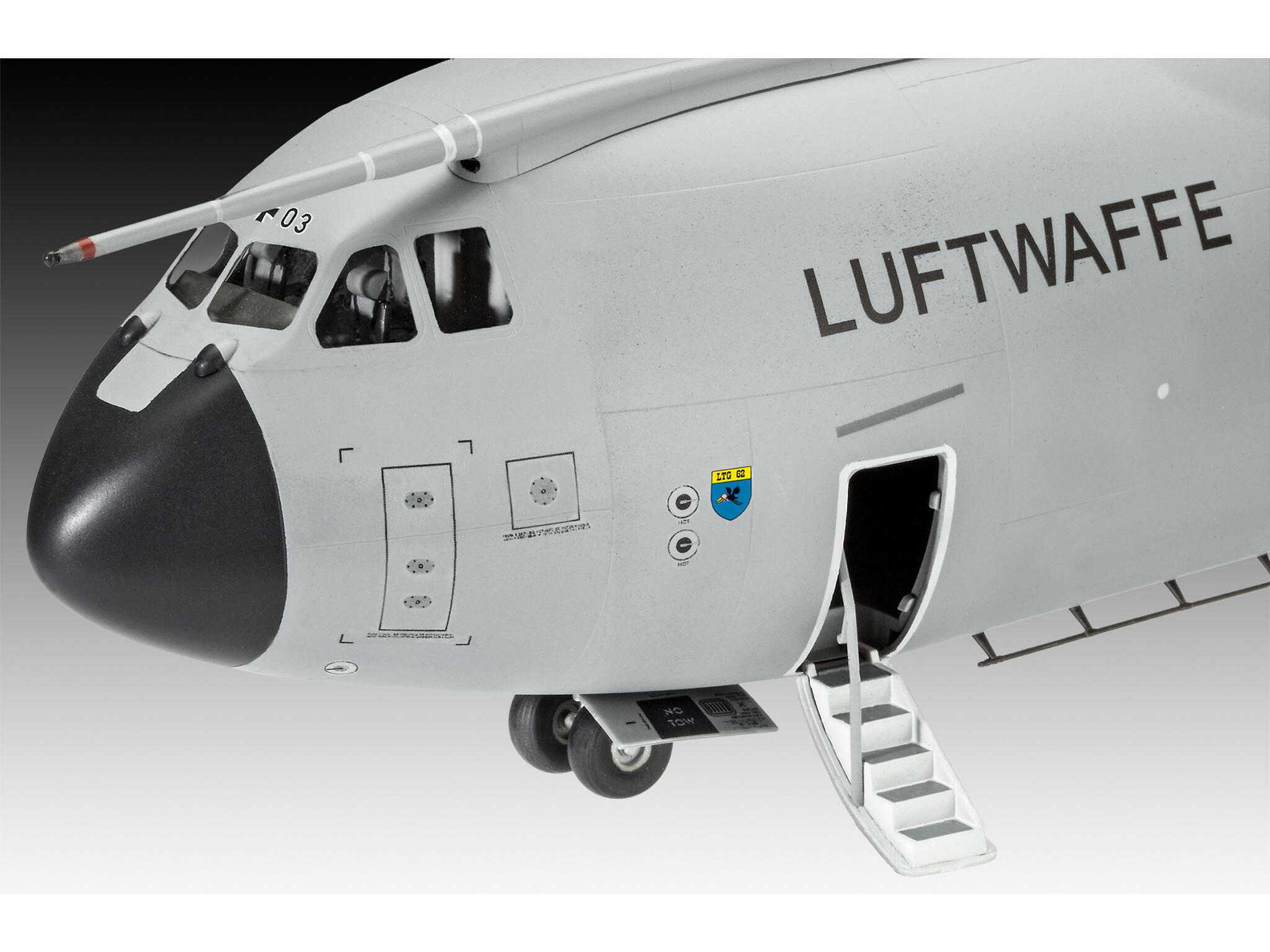 Airbus A400M "ATLAS" Modellbausatz Set 1:72 64 cm - Revell 03929 – Bild 3