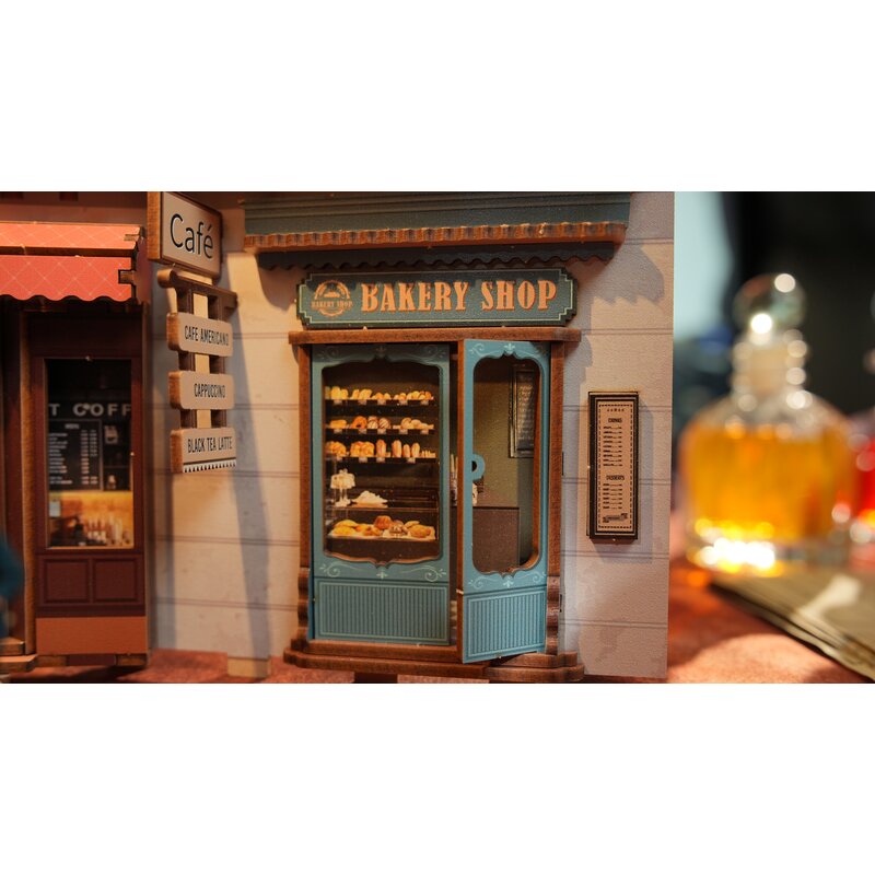 Baker Street 221B Sherlock Holmes Book Nook - Tonecheer TQ108 – Bild 10