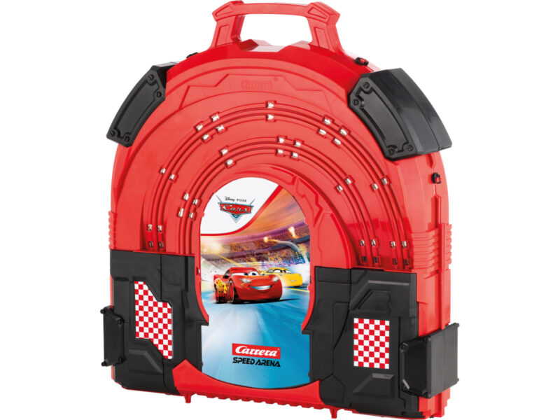 Disney Pixar Cars Carrera SPEED ARENA Autorennbahn Set to go im Koffer - 20016002 – Bild 2