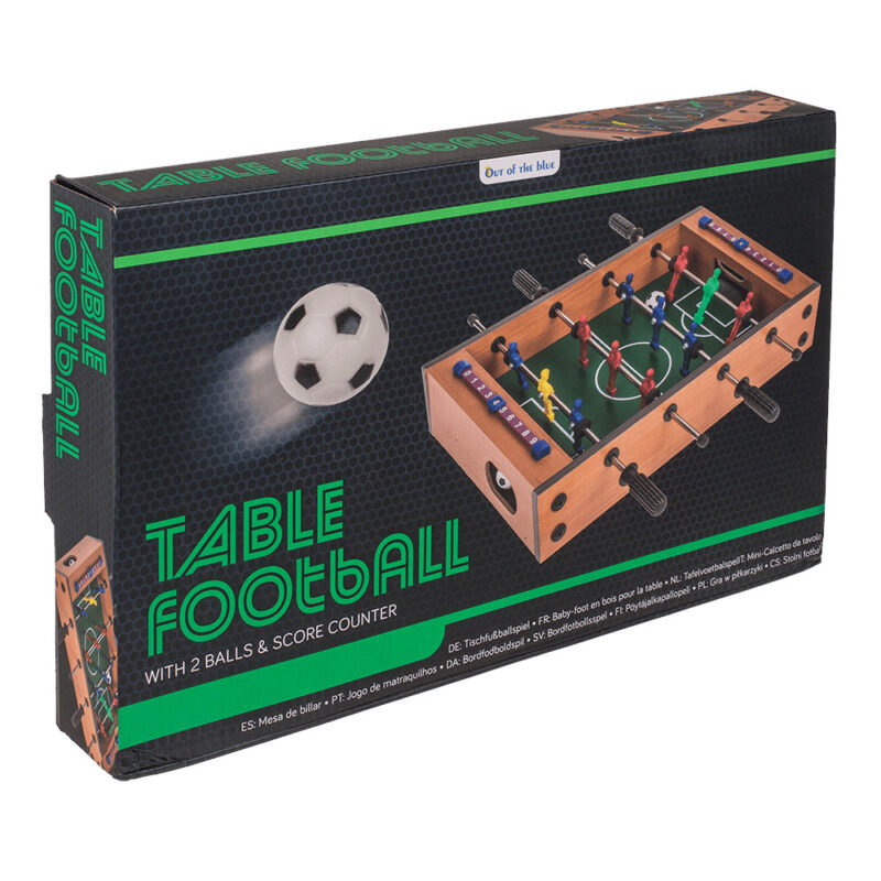 Mini Kicker Tischfußball ca. 33 x 21 cm mit 2 Bällen – Bild 2
