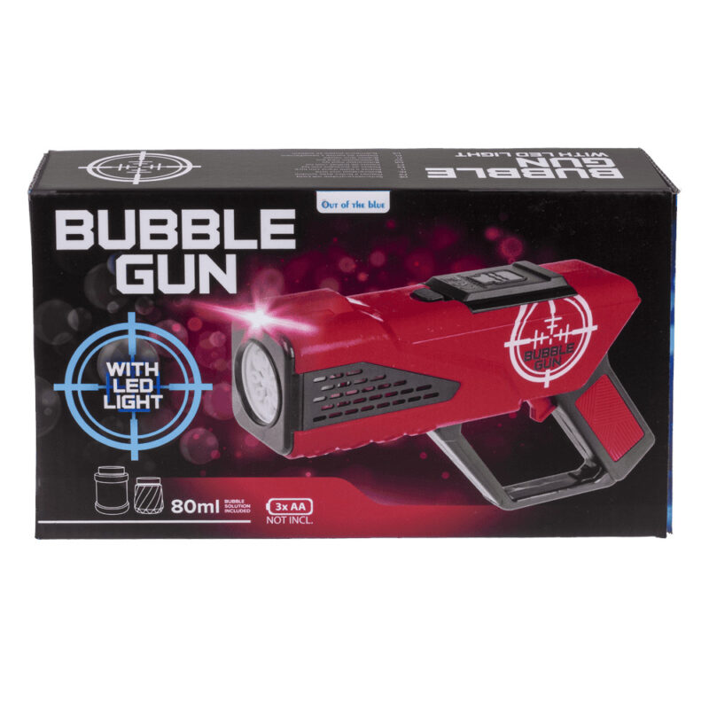 Seifenblasenpistole mit LED 25cm Batteriebetrieben – Bild 2