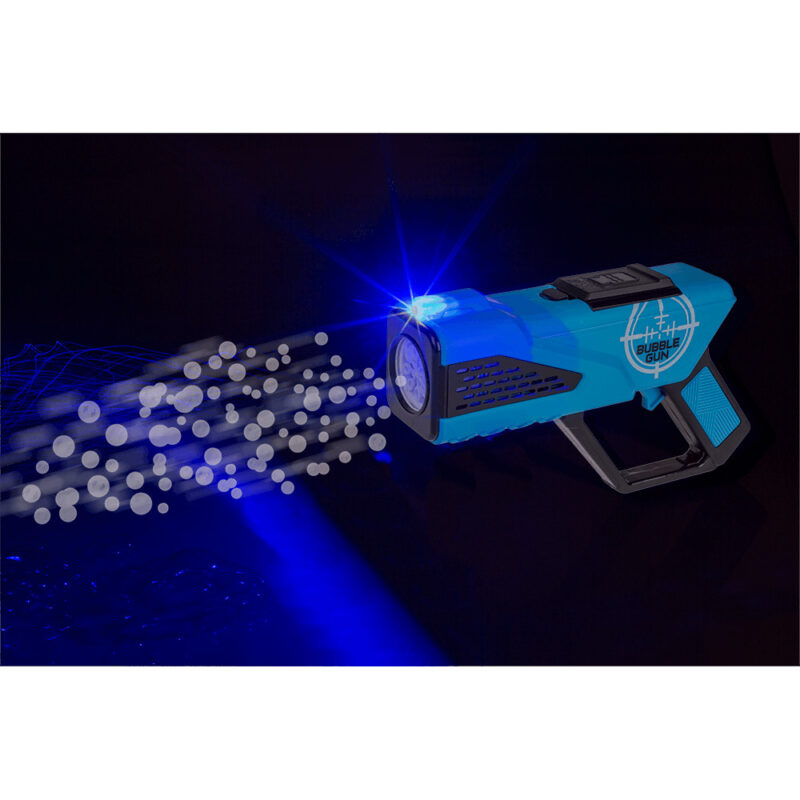 Seifenblasenpistole mit LED 25cm Batteriebetrieben – Bild 7