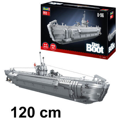 U-Boot U96 "Das Boot" - Brick System Klemmbausteine 6483 Teile 120cm - Revell 00960