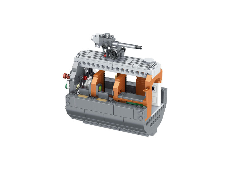U-Boot U96 "Das Boot" - Brick System Klemmbausteine 6483 Teile 120cm - Revell 00960 – Bild 4