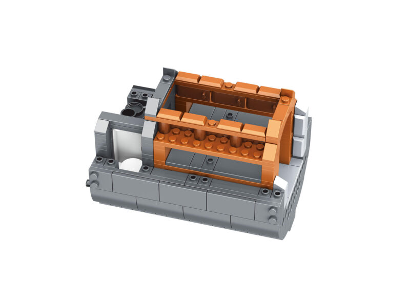 U-Boot U96 "Das Boot" - Brick System Klemmbausteine 6483 Teile 120cm - Revell 00960 – Bild 5