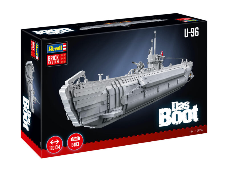 U-Boot U96 "Das Boot" - Brick System Klemmbausteine 6483 Teile 120cm - Revell 00960 – Bild 11