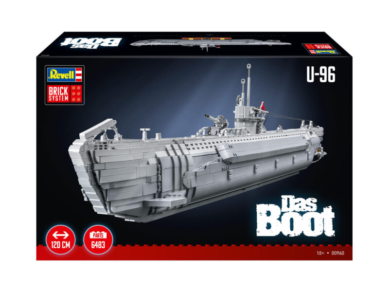U-Boot U96 "Das Boot" - Brick System Klemmbausteine 6483 Teile 120cm - Revell 00960 – Bild 12