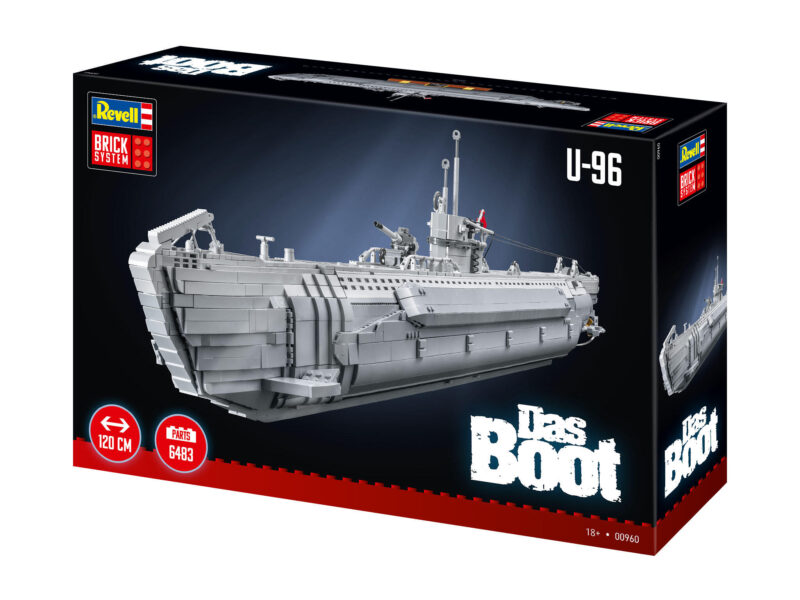 U-Boot U96 "Das Boot" - Brick System Klemmbausteine 6483 Teile 120cm - Revell 00960 – Bild 13