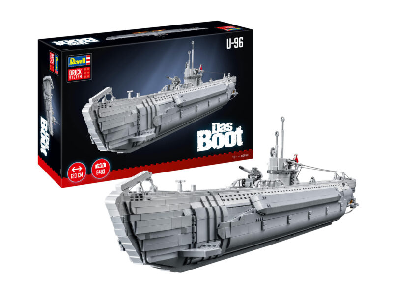 U-Boot U96 "Das Boot" - Brick System Klemmbausteine 6483 Teile 120cm - Revell 00960 – Bild 15