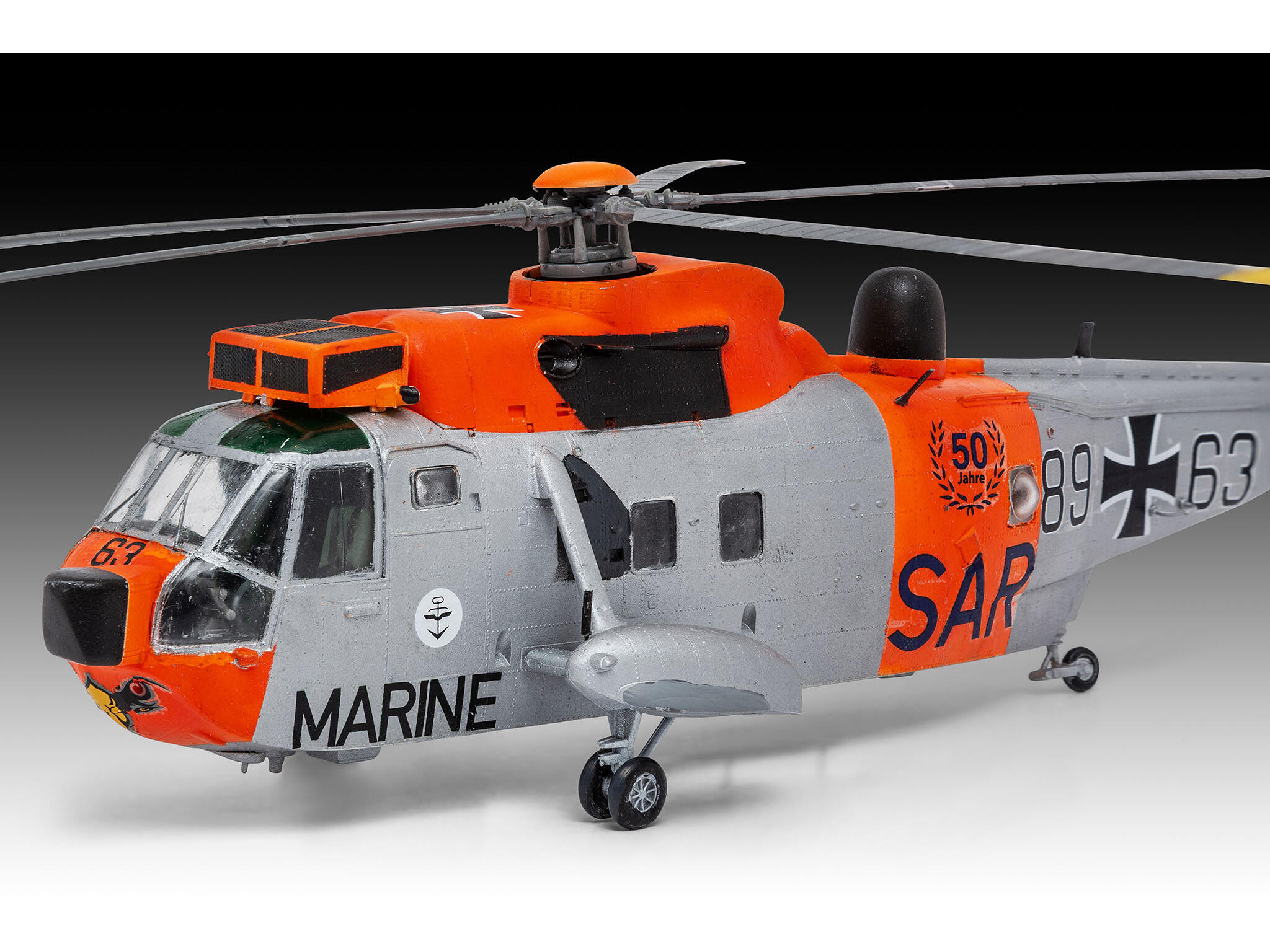Westland Sea King Mk. 41/HU.5 1:72 Helikopter Bausatz Marine - Revell 03785 – Bild 4