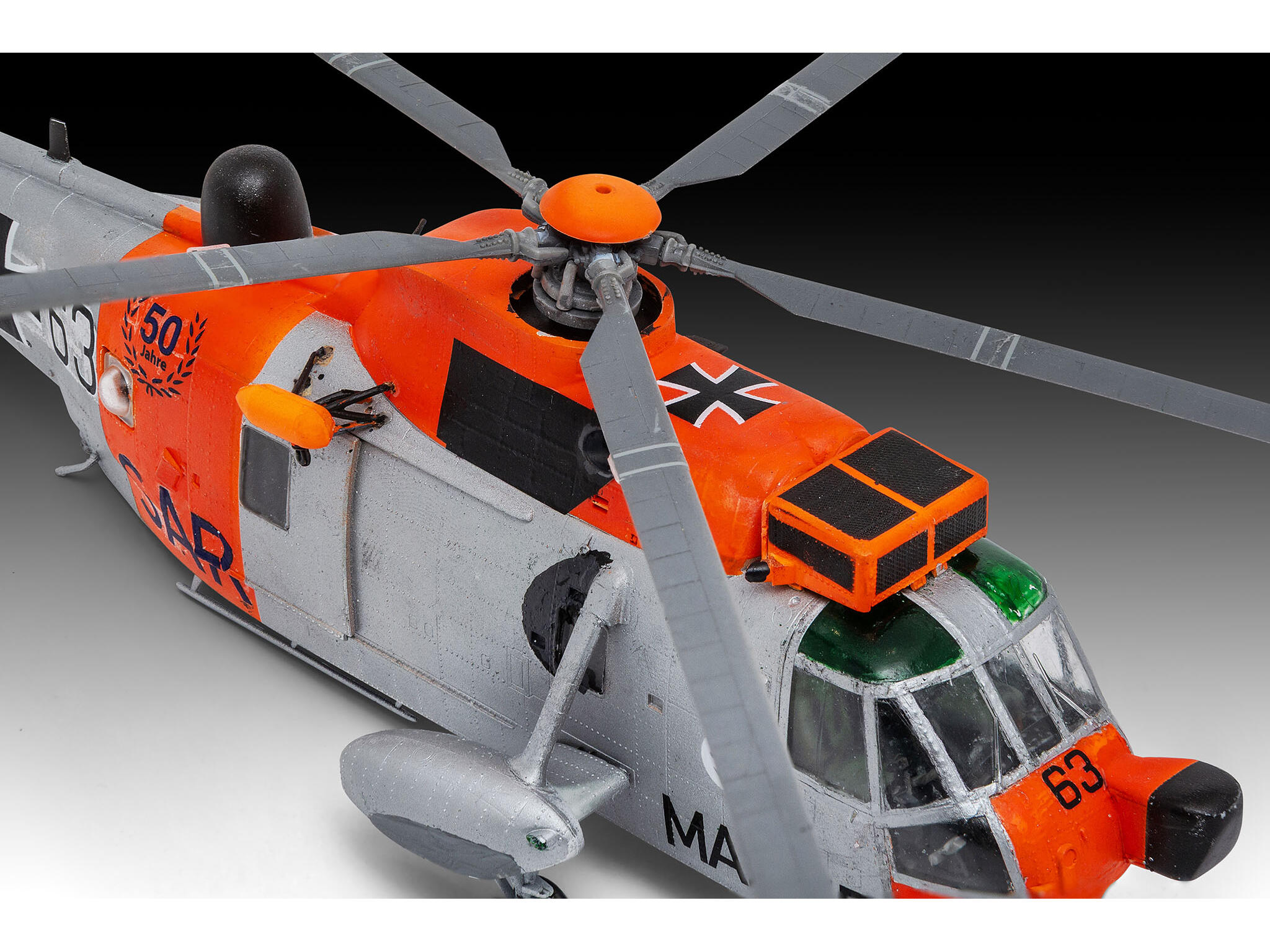 Westland Sea King Mk. 41/HU.5 1:72 Helikopter Bausatz Marine - Revell 03785 – Bild 6