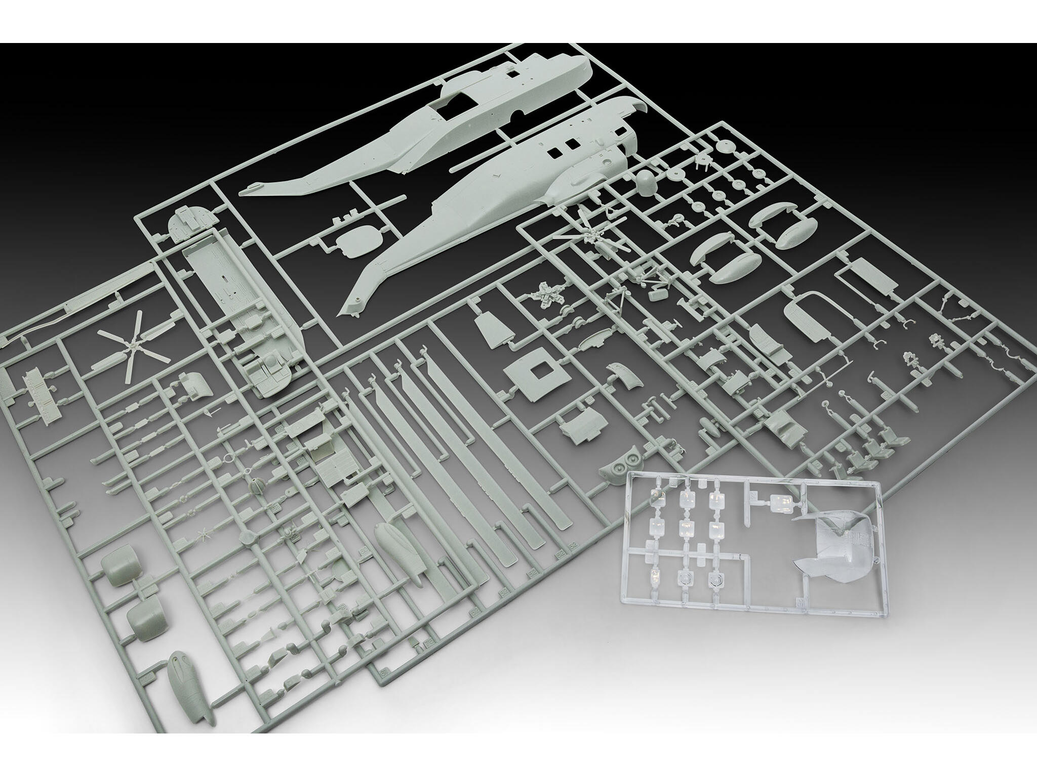 Westland Sea King Mk. 41/HU.5 1:72 Helikopter Bausatz Marine - Revell 03785 – Bild 7