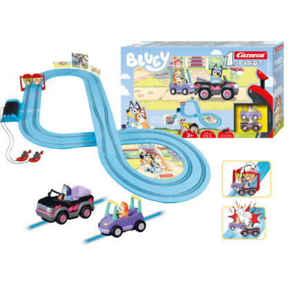 CARRERA 1. First Bluey & Bingo - Lets Go 2,9m - Carrera Autorennbahn 20063055