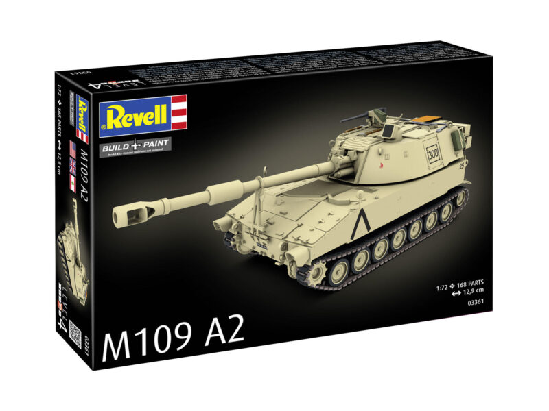 M109 A2 Panzerhaubitze Modell Bausatz 1:72 - Revell 03361 – Bild 2
