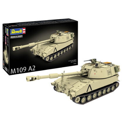 M109 A2 Panzerhaubitze Modell Bausatz 1:72 - Revell 03361